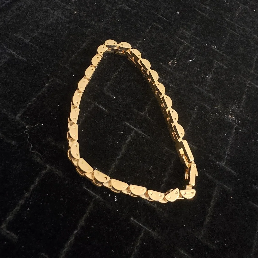 Gold-Tone Chain Bracelet